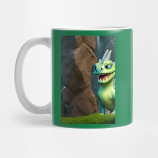 Green Dragons Meadow Mug